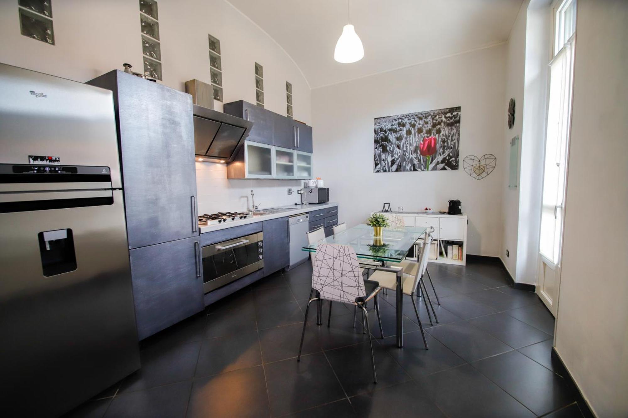 Appartamento Casa Nizza - Metro Lingotto Fiere - Inalpi Arena Turin Luaran gambar